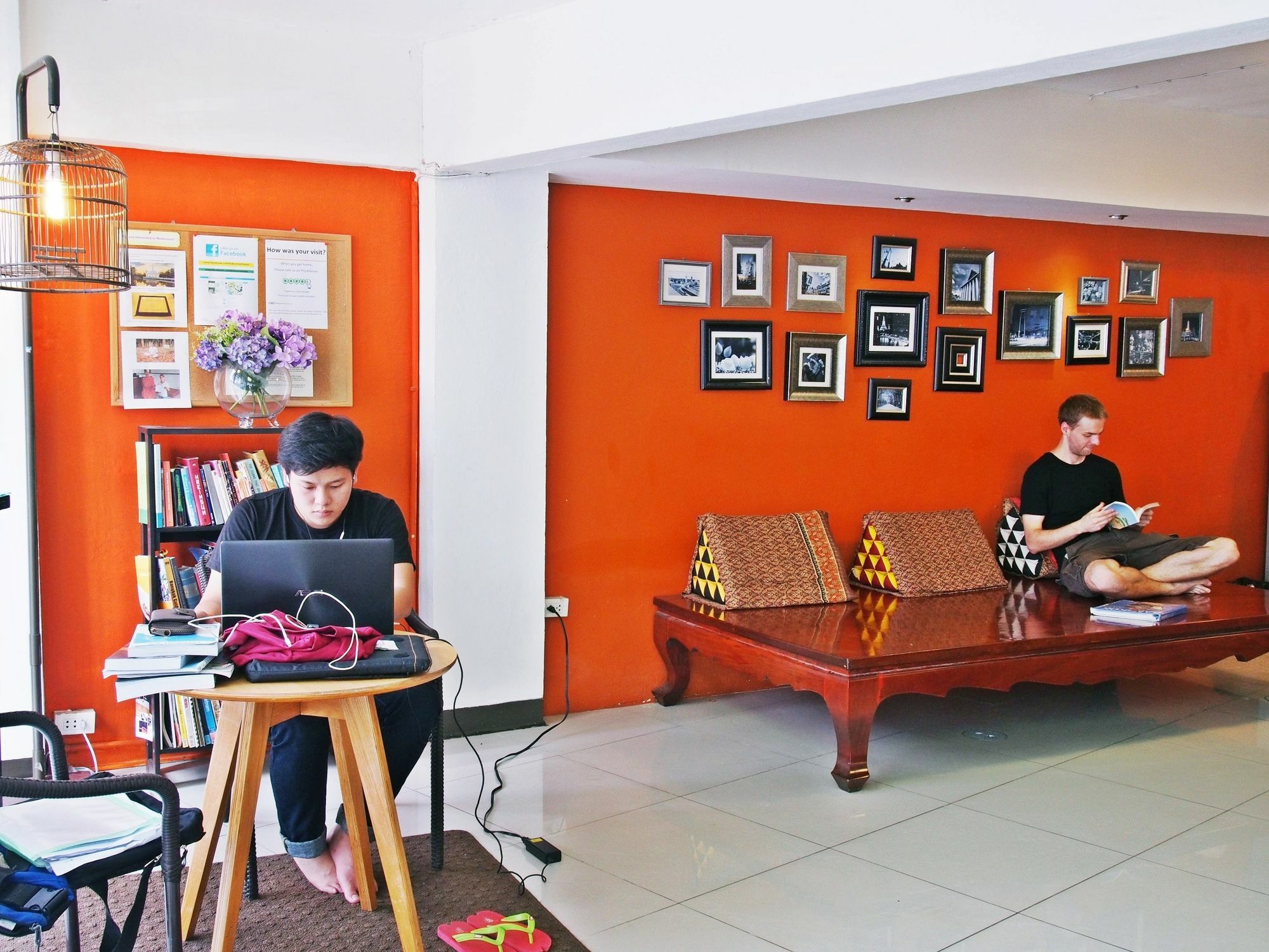 Link Corner Hostel Banguecoque Exterior foto